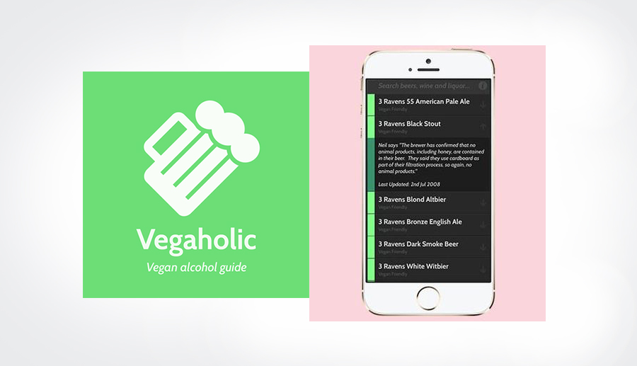 Vegaholic Best Vegan Apps 2019