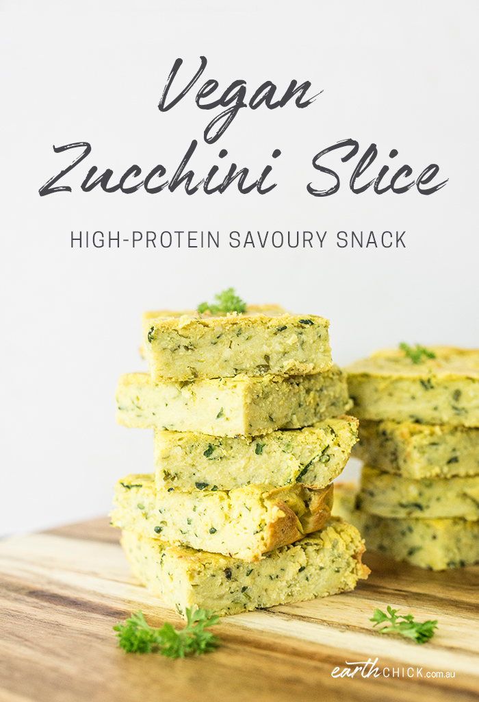 Vegan Zucchini Slice Recipe