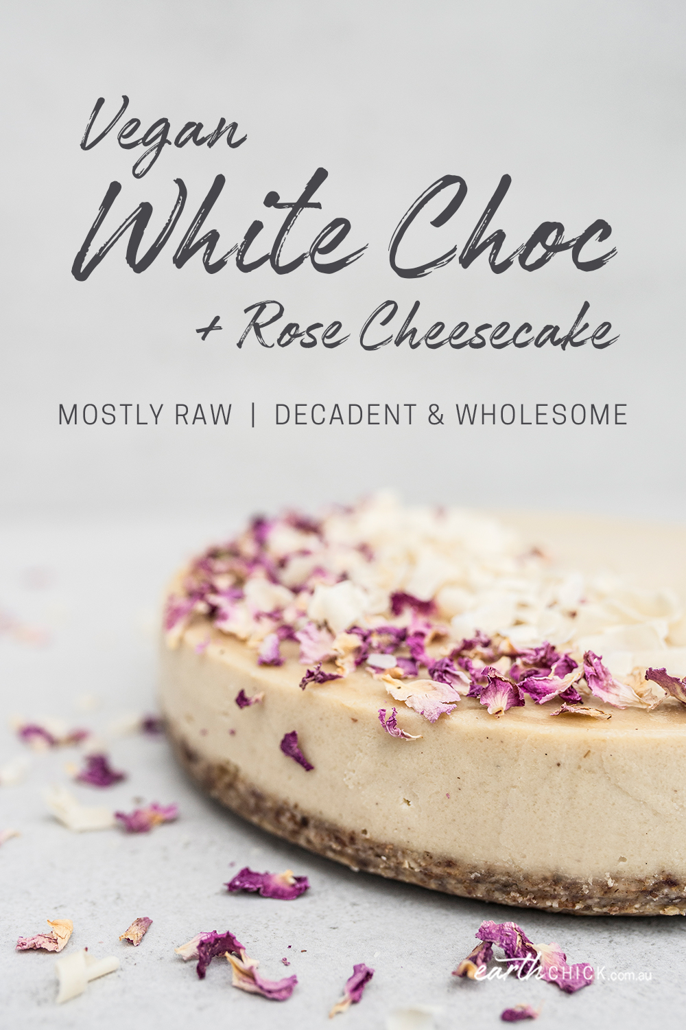 Vegan White Choc Cheesecake Recipe